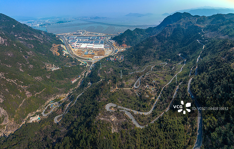 福建车里湾基地图片素材