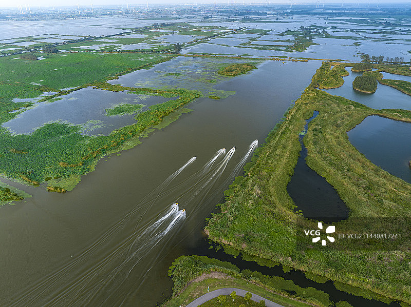 淮安白马湖国际重要湿地图片素材