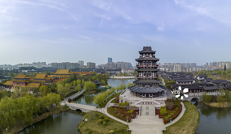 江苏宿迁项王故里图片素材