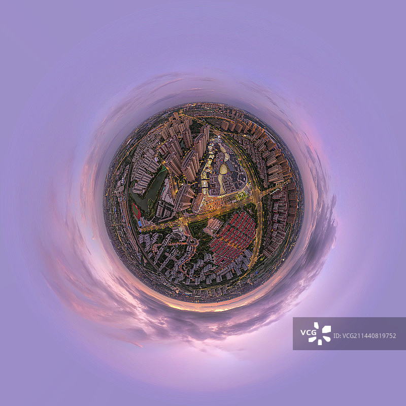 常州风光全景高视角图片素材