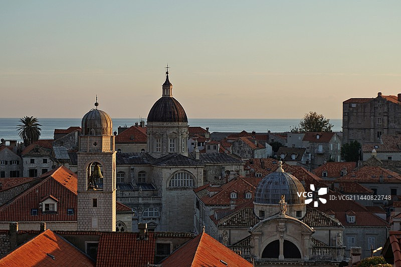 克罗地亚 杜布罗夫尼克 君临城 冰与火之歌图片素材