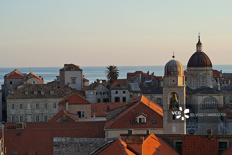 克罗地亚 杜布罗夫尼克 君临城 冰与火之歌图片素材