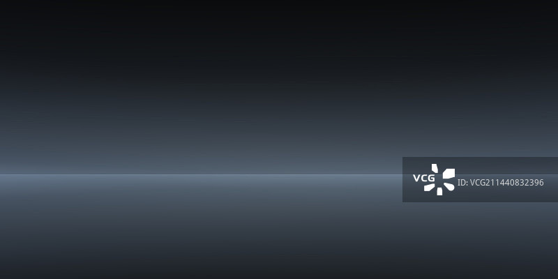 黑色背景下的蓝色光线，发光科技未来概念背景，AIGC背景图片素材