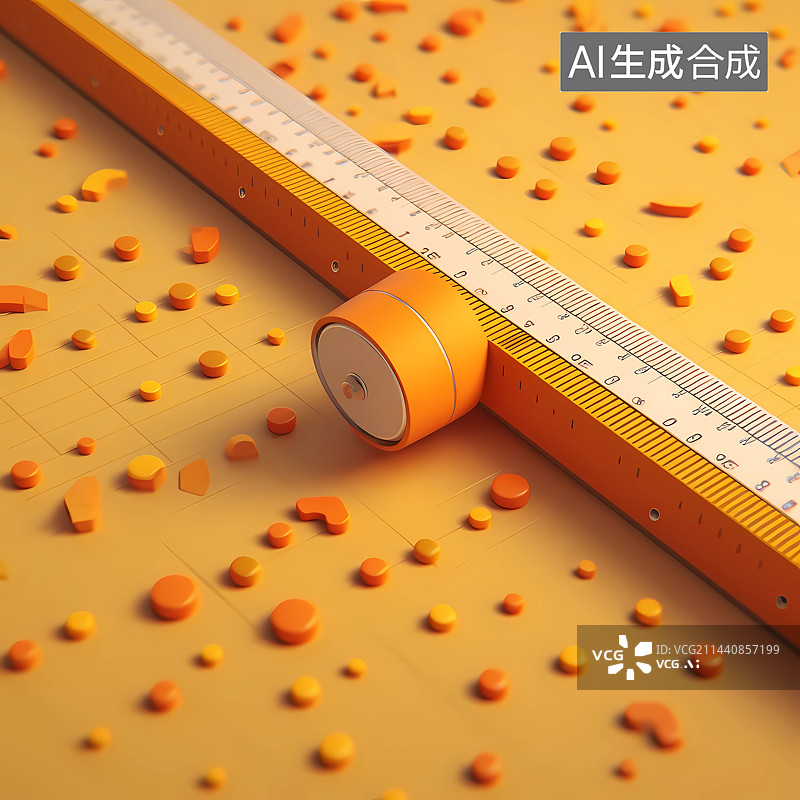 【AI数字艺术】3D物品-教育文具类图片素材