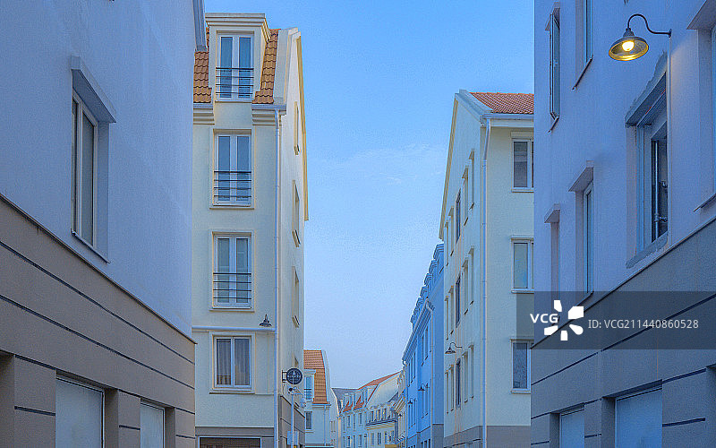 中国上海宝山美兰湖小镇图片素材