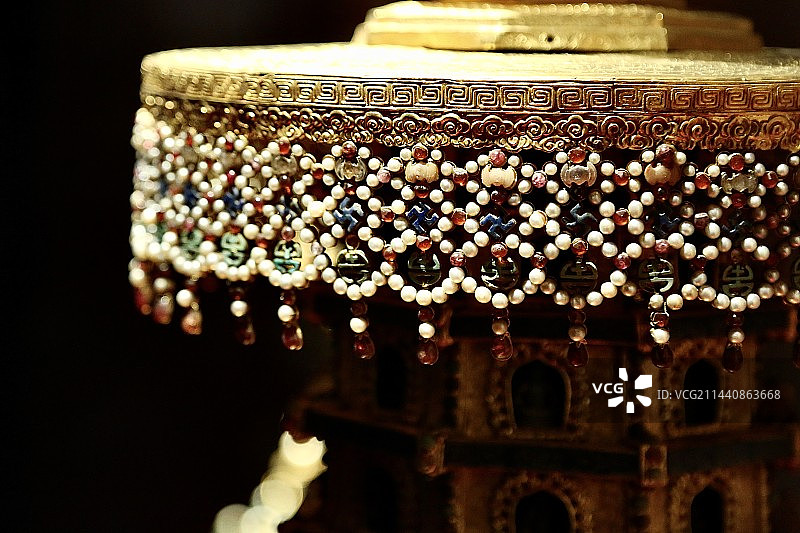 古董珍宝流苏细节图片素材