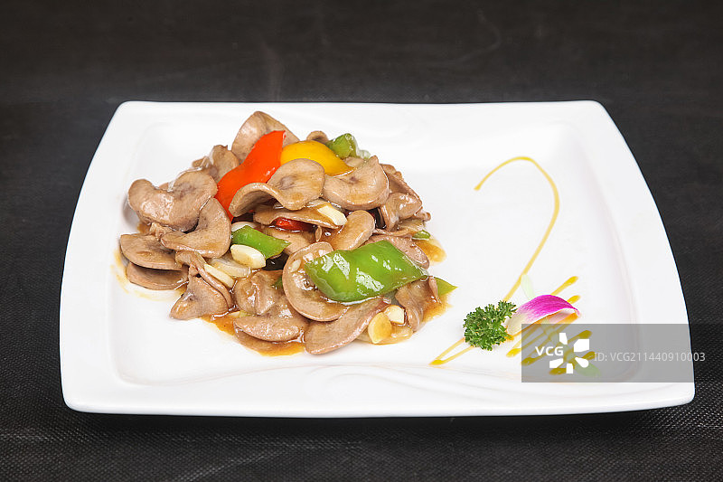 中餐美食-溜腰片图片素材