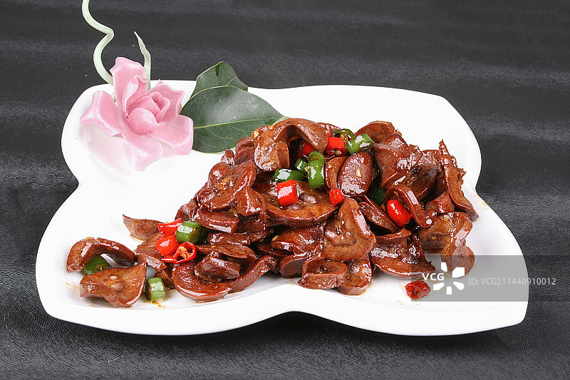 中餐美食-溜腰片图片素材