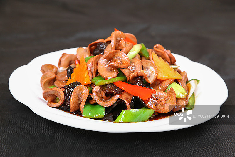 中餐美食-溜腰片图片素材