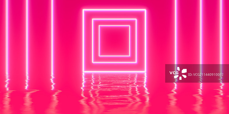 粉红色背景下的抽象背景，设计概念科技未来科技背景图片素材