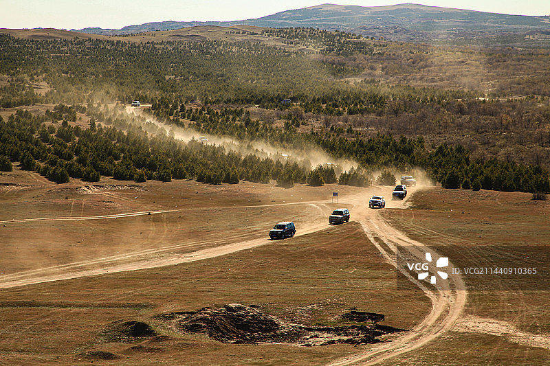 内蒙古越野车图片素材