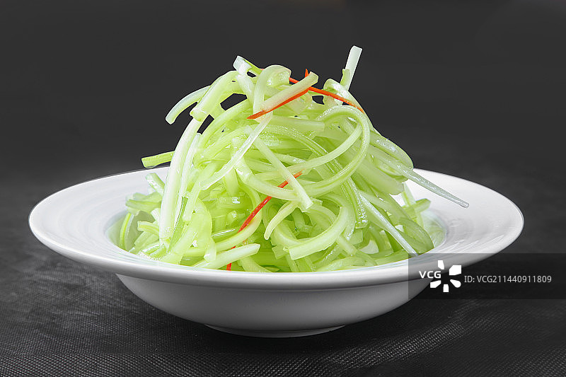 中餐美食-凉拌芹菜图片素材