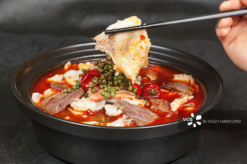 中餐美食-冷锅鱼图片素材