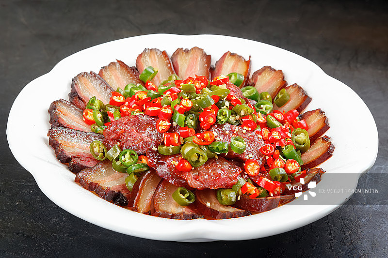 中餐美食-腊味合蒸图片素材