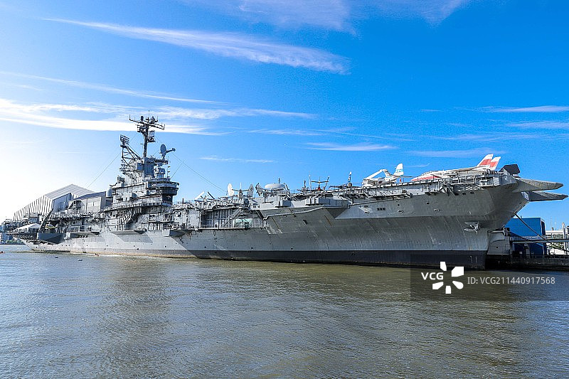 美国军舰博物馆图片素材