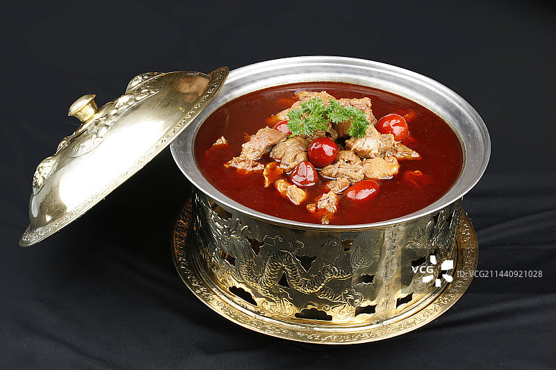 中餐美食-水煮兔肉图片素材