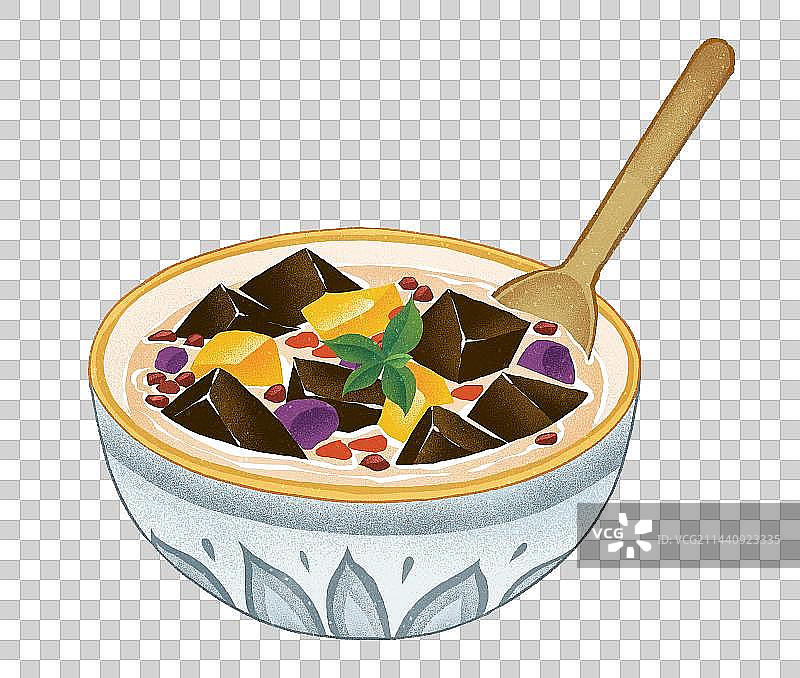 二十四节气大暑烧仙草图片素材