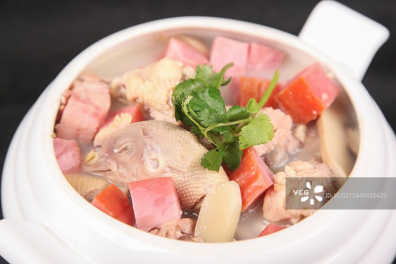 中餐美食-清炖鸡图片素材