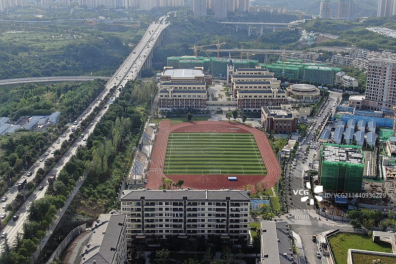 重庆渝北悦来中校图片素材