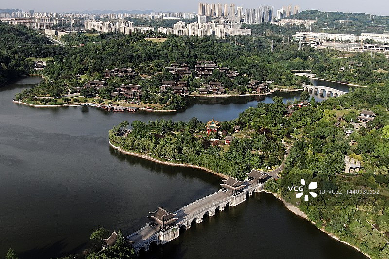 重庆园博园全景图片素材