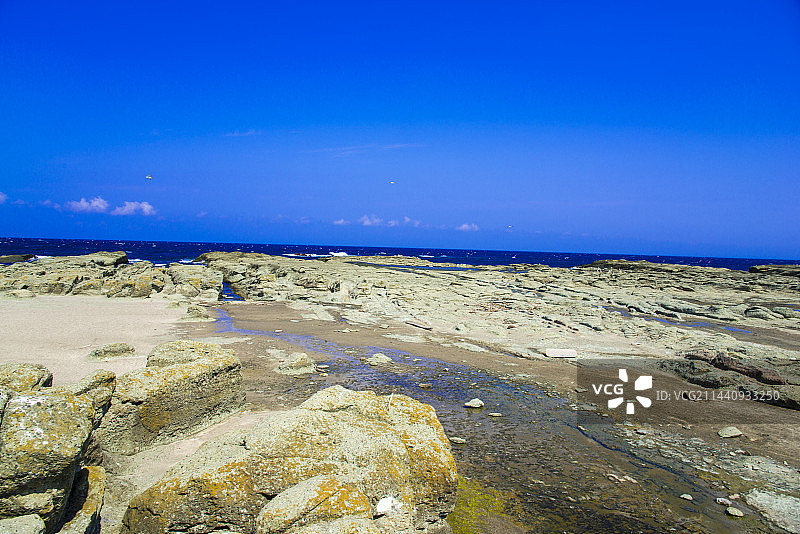 日本青森县西津轻郡千叠敷图片素材