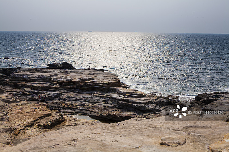 日本和歌山县白滨町千叠敷图片素材