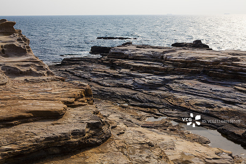 日本和歌山县白滨町千叠敷图片素材