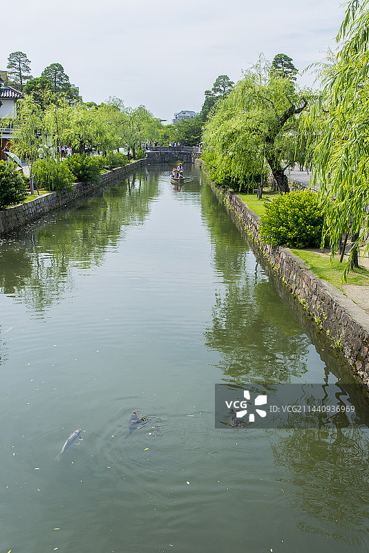 日本冈山县仓敷美观地区图片素材
