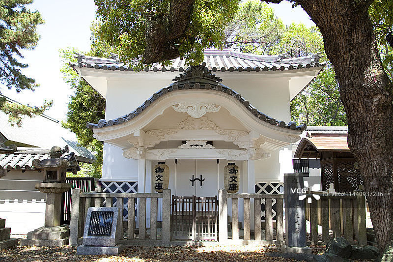 住吉大社的御文库，大阪，日本大阪府图片素材