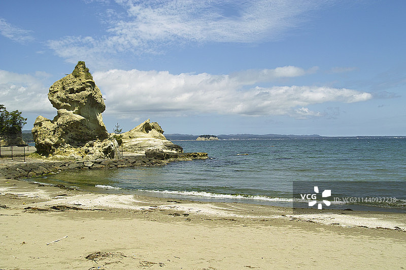日本石川县能登恋路海岸图片素材