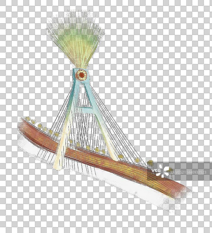 成都火车南站立交桥插画元素图片素材