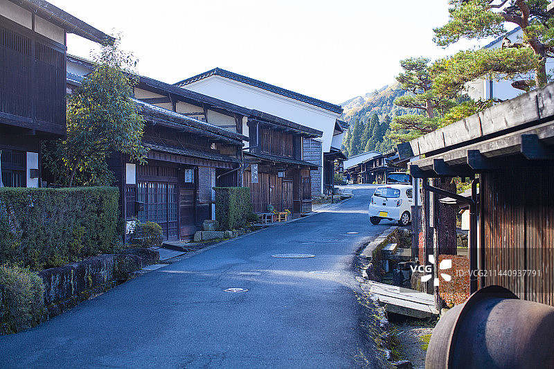 妻笼宿图片素材