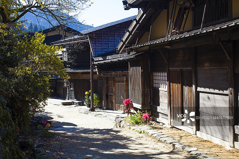 妻笼宿图片素材