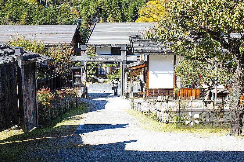 妻笼宿图片素材