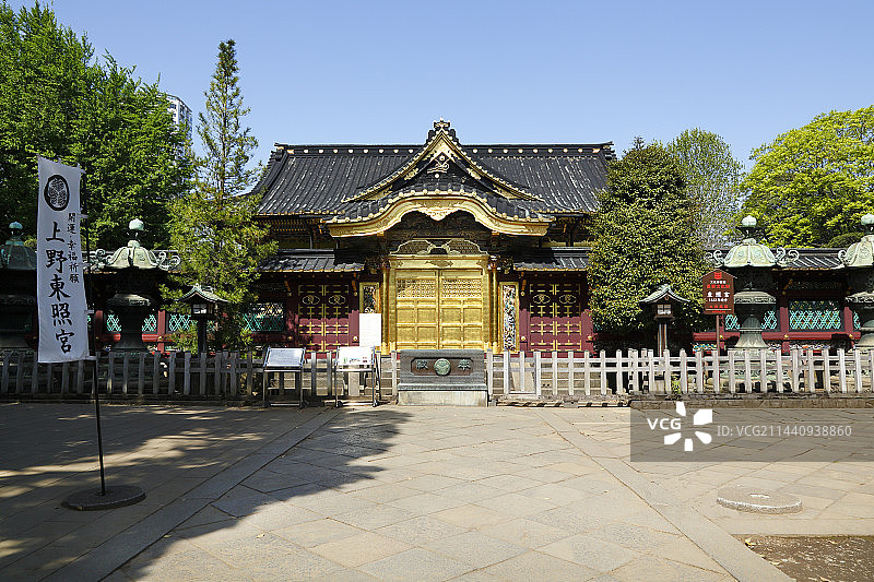 日本东京上野东照宫图片素材