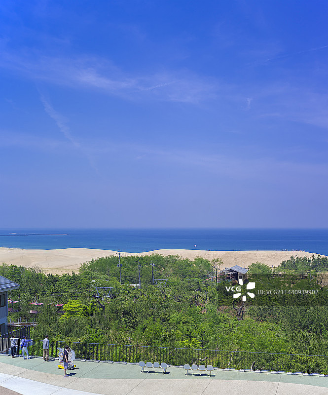 日本鸟取县鸟取沙丘风光图片素材