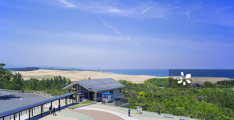 日本鸟取县鸟取沙丘风光图片素材