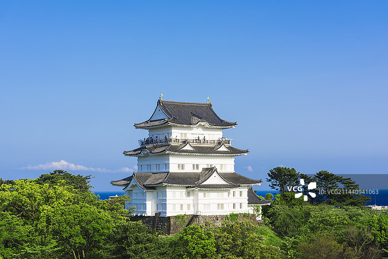 小田原城，日本，神奈川县，小田原，神奈川图片素材