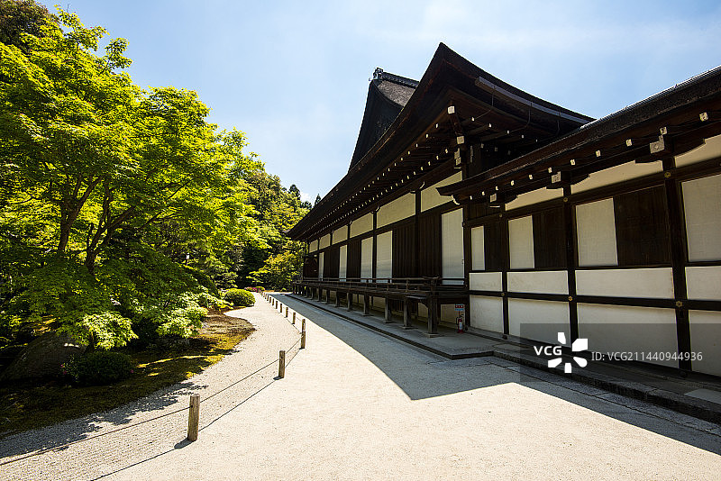 日本京都府京都市东山区的知恩院图片素材