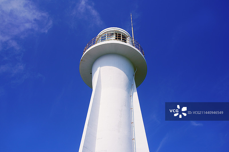 四国足摺岬灯塔，高知县土佐清水市图片素材