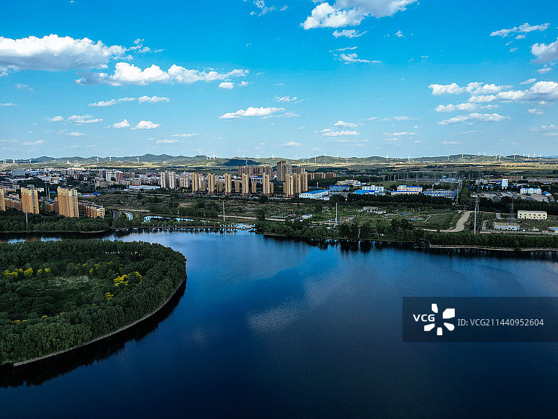 昌图县 滨湖新区 市民广场 健身广场 八一水库 中央公园 金月湖畔图片素材