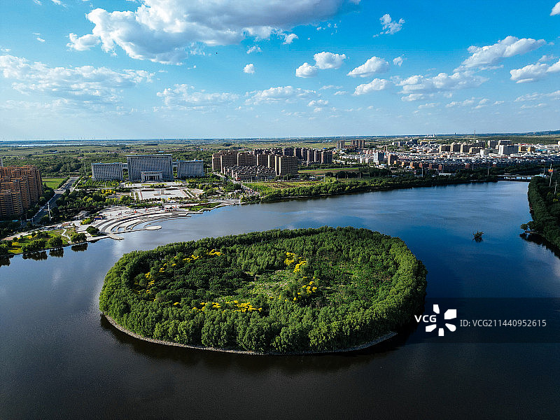 昌图县 滨湖新区 市民广场 健身广场 八一水库 中央公园 金月湖畔图片素材