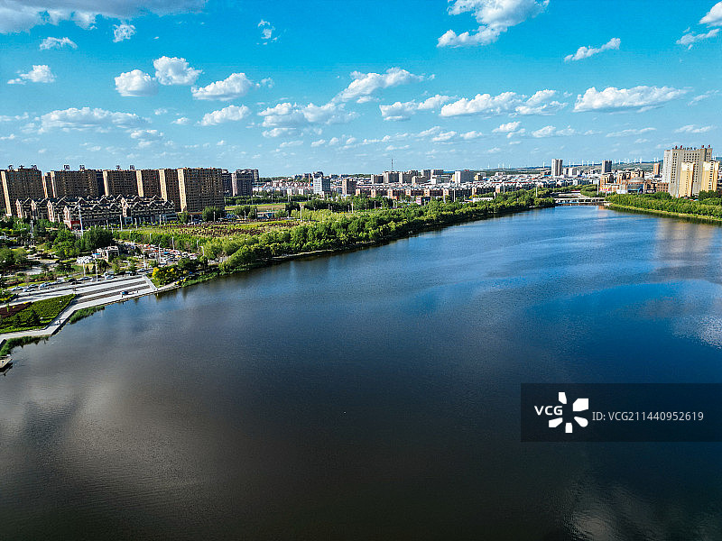 昌图县 滨湖新区 市民广场 健身广场 八一水库 中央公园 金月湖畔图片素材