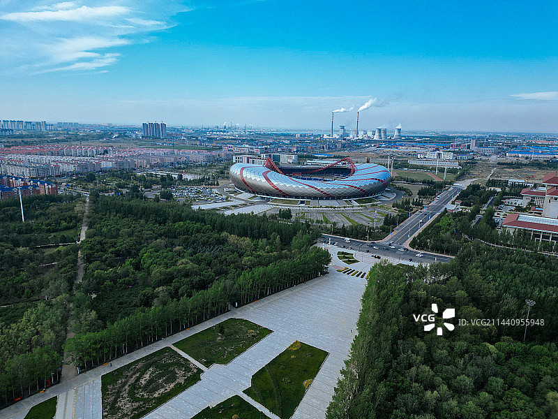 大庆市 广电大厦 万达广场 时代广场 万宝湖 奥体中心 科学技术馆 大庆石油馆图片素材