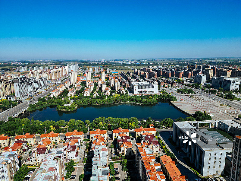 海城市 澄州湖公园 泰山街 开发区广场 地标 航拍图片素材