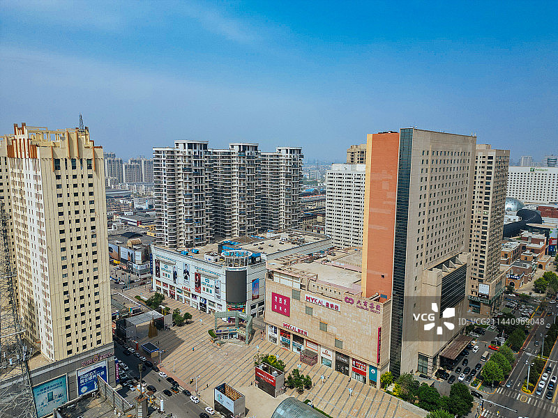 盘锦市 兴隆台区 体育场 世纪广场 向海大道 振兴街图片素材