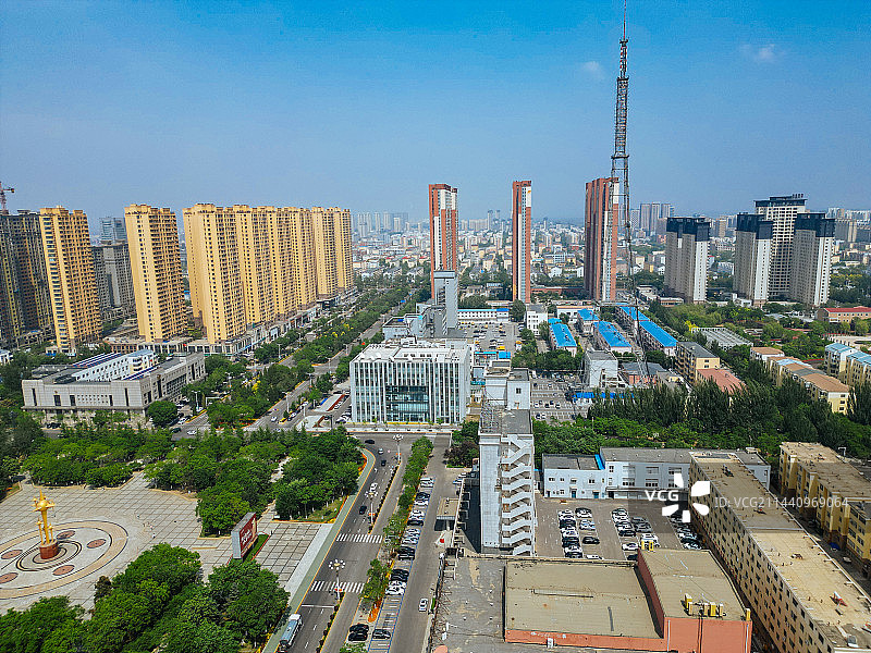 盘锦市 兴隆台区 体育场 世纪广场 向海大道 振兴街图片素材