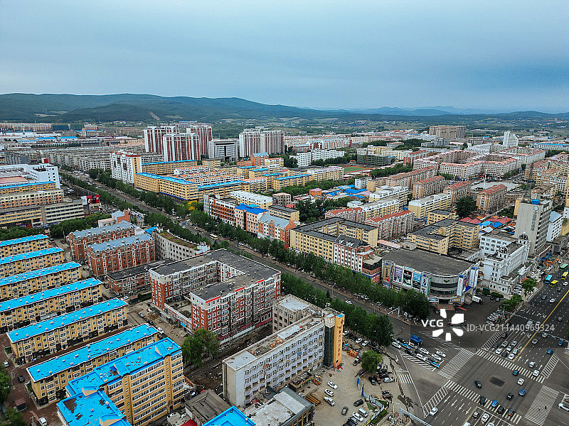 七台河市 新玛特 桃山区 桃山公园 湖滨广场 人民公园图片素材