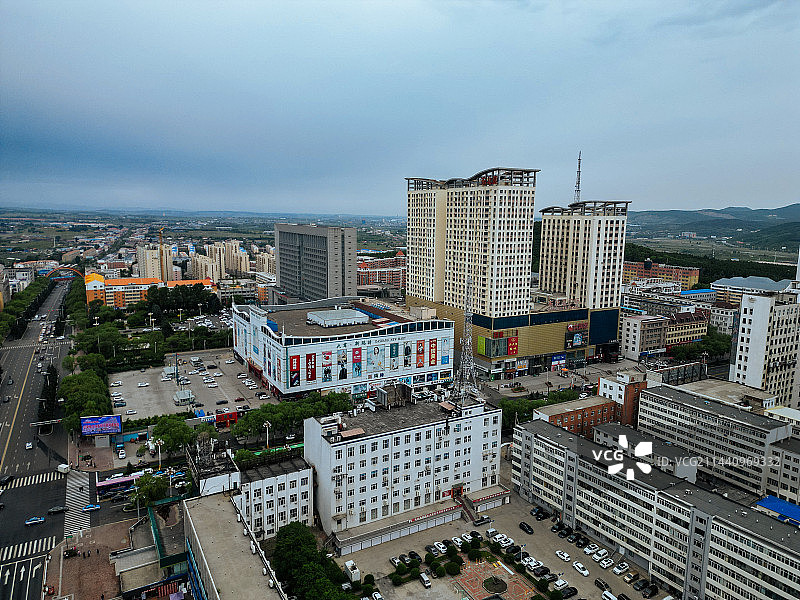 七台河市 新玛特 桃山区 桃山公园 湖滨广场 人民公园图片素材