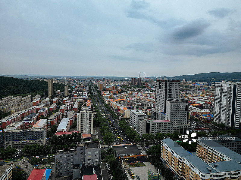 七台河市 新玛特 桃山区 桃山公园 湖滨广场 人民公园图片素材